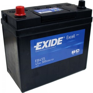 Автомобільний акумулятор Exide Excell EB455