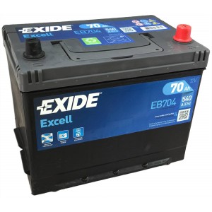 Автомобільний акумулятор Exide Excell EB704