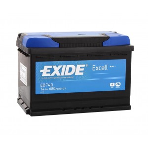 Автомобільний акумулятор Exide Excell EB740