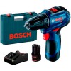 Акумуляторний безщітковий шуруповерт Bosch GSR 12V-30 Professional 2 акб GBA 12V 2 Ah