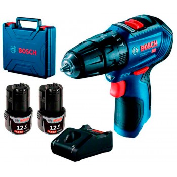 Акумуляторний ударний дриль-шуруповерт Bosch GSB 12V-30 Professional 2 акб GBA 12V 2AH