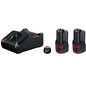2 акумулятора Bosch GBA 12V 2.0 Ah ЗУ GAL 12V-40