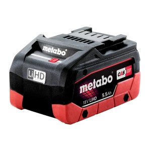 Аккумуляторный блок Metabo LiHD, 18 В - 5,5 А/ч