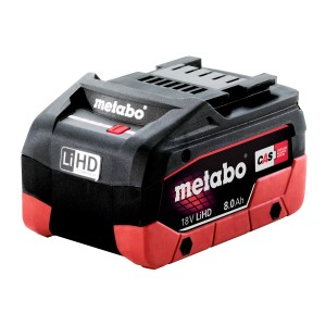 Аккумуляторный блок Metabo LiHD, 18 В - 8,0 А/ч