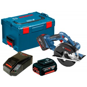Аккумуляторная циркулярная пила Bosch GKM 18 V-LI Professional
