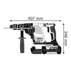Акумуляторний перфоратор Bosch GBH 36 VF-LI Plus Professional