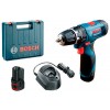 Аккумуляторная ударная дрель-шуруповерт Bosch GSB 120-Li, 2 акб