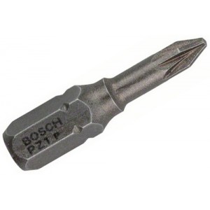 Біта Bosch Extra-Hart PZ1, 25 мм, 3 шт