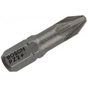 Біта Bosch Extra-Hart PZ2, 25 мм, 100 шт