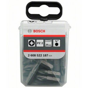 Біта Bosch Extra-Hart PZ2, 25 мм, 25 шт