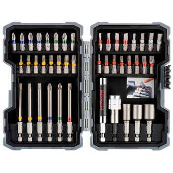 Набір біт Bosch Colored PromoLine, 43 шт