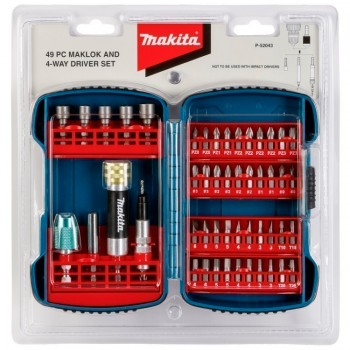 Набір біт для шуруповерта Makita 49 шт