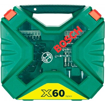 Набір насадок Bosch X-Line, 60 шт