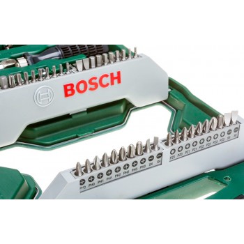 Набір насадок Bosch X-Line Titanium, 65 шт