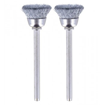 Щітка з вуглецевої сталі Dremel 13 мм (442) 2 шт
