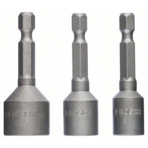Набір торцевих головок Bosch, 3 шт